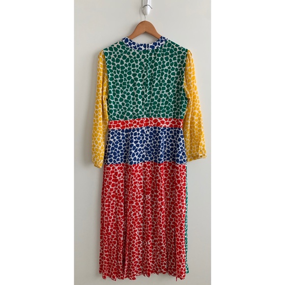 Rixo Charlene Dress Psychadelic Tulip - Picture 6 of 9